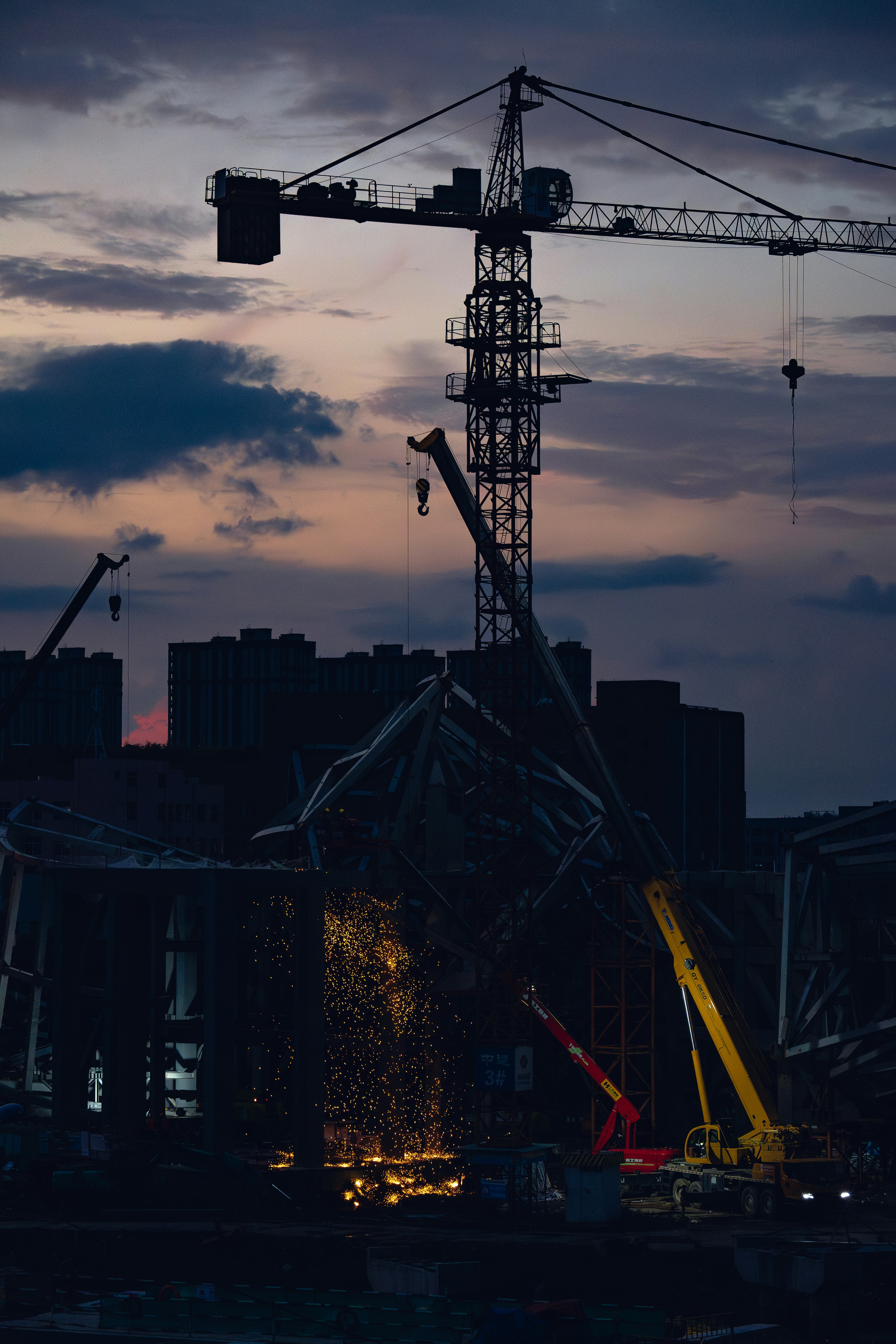 Professional demolition work